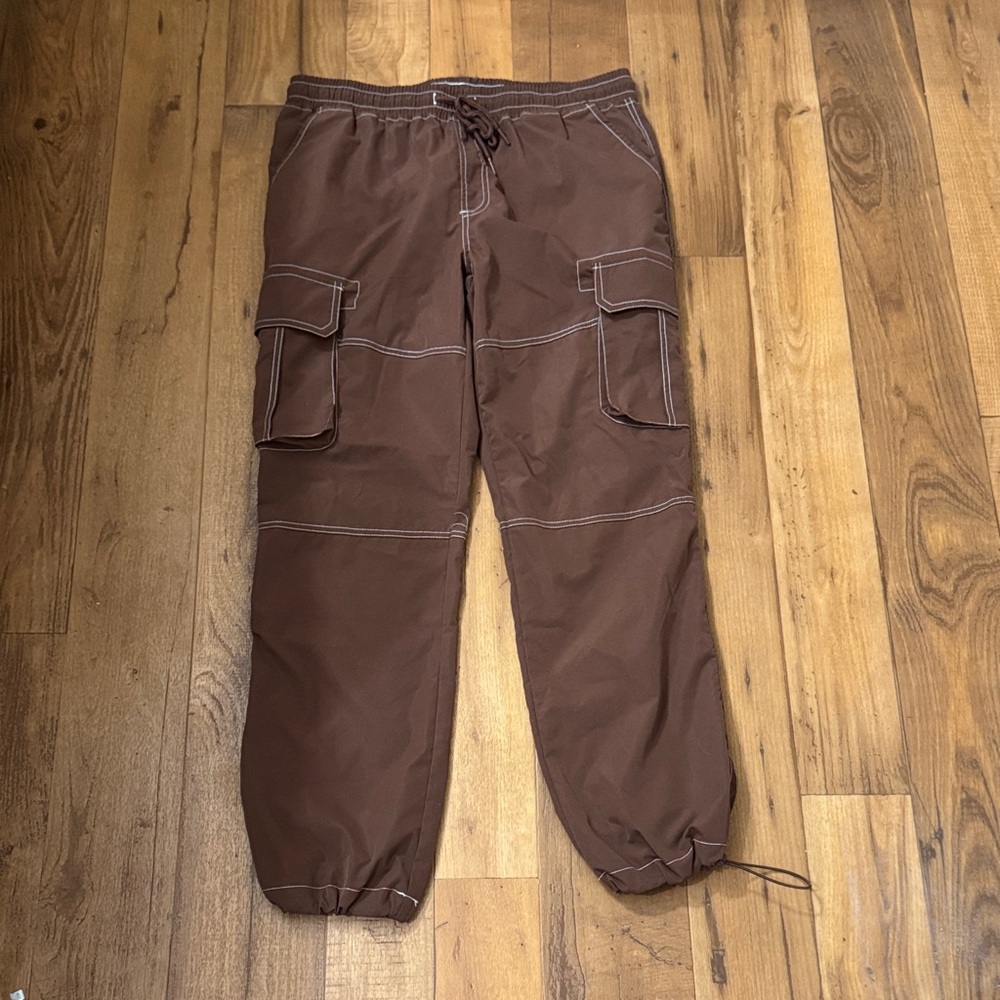 Brown Cargo pants rebel minds